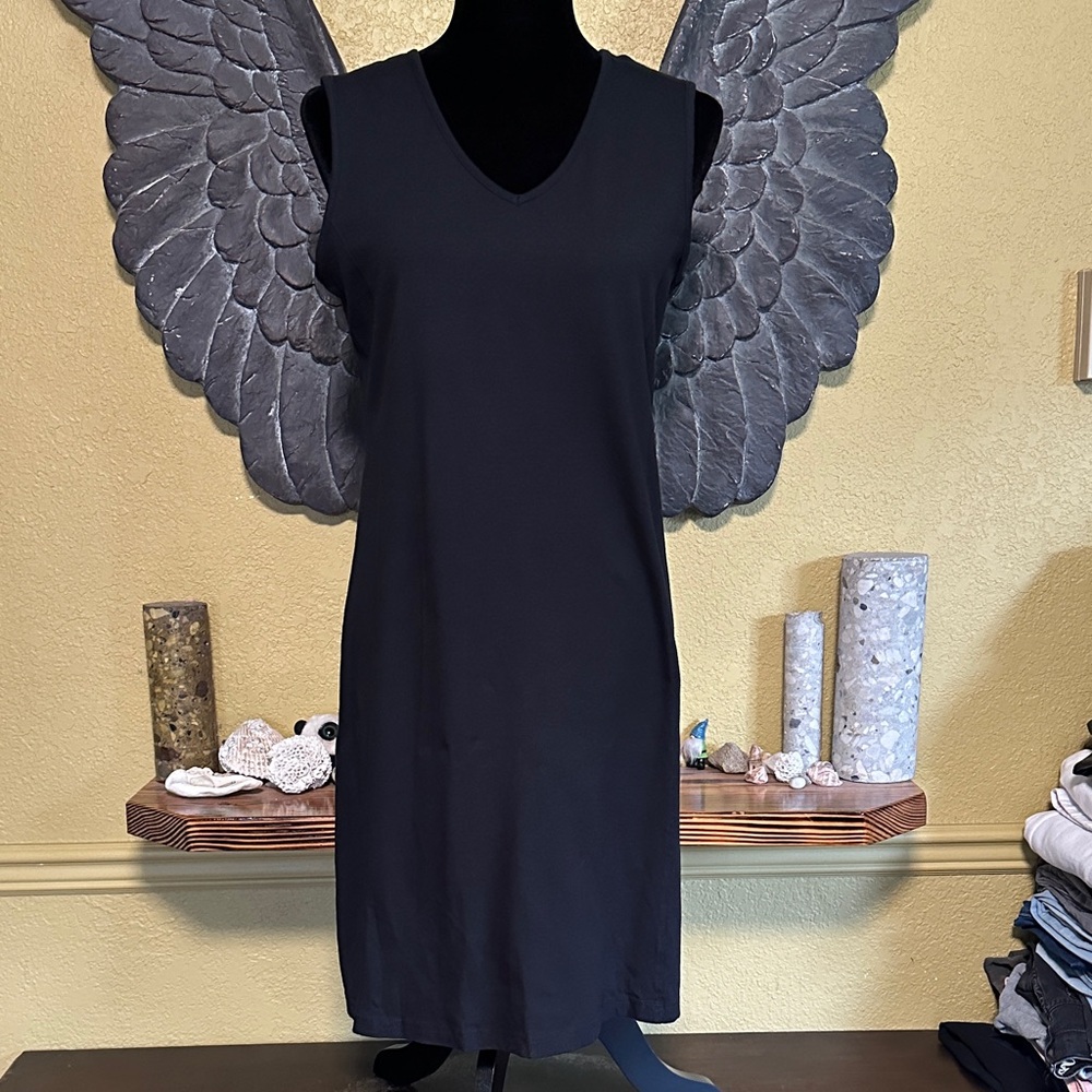 Dolcezza Black Sleeveless Dress